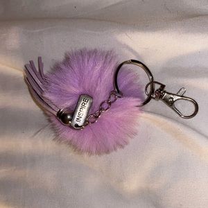 Handmade purple inspire keychain